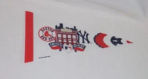 Boston Red Sox New York Yankees Duel Rivalry Fenway Park Mini Pennant 8x16 Size - Picture 1 of 1