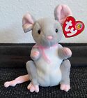 BBOM MWMT - Ty Beanie Babies - BREADCRUMBS Grey Mouse - 2005 Retired with Tags
