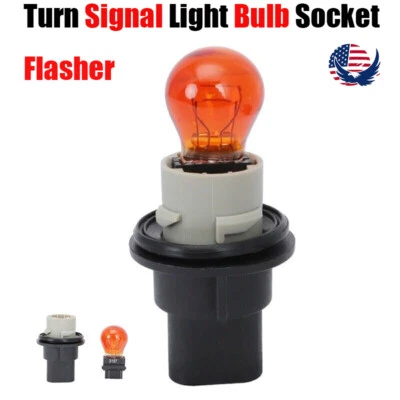 Turn Signal Light Bulb Socket Flasher For Chrysler 300 Dodge Challenger Charger Foto 1 de 4
