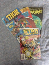 STAR MASTERS #1 (Thor/Silver Surfer) VF/NM & Lot of 3 Thor books