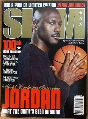 Revista Slam Agosto 2006 - Michael Jordan Edición 100 Edición Especial Foto 1 de 3