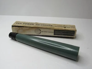Bausch & Lomb Balscope Ten 10 Power Telescope Spotter Original Box 61-41-10 #P9 - Picture 1 of 6