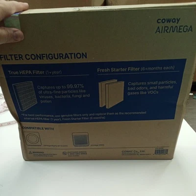 Juego de filtros Coway AP-1512HH - negro/blanco Foto 1 de 4