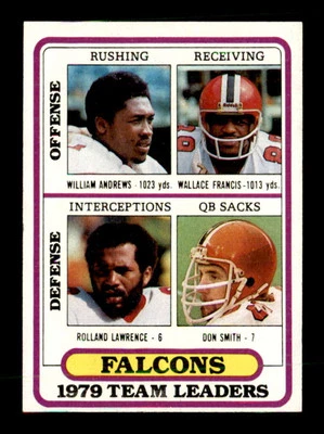 1980 Topps #411 William Andrews / Don Smith TL CL NM/NM+ X1683088 - Image 1 of 3