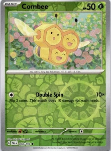 Combee 008/193 Reverse Holo Common Paldea Evolved Pokemon NM - Picture 1 of 2