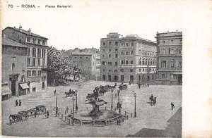 POSTKARTE - ITALIEN - ROM - PIAZZA BARBERINI - UNGETEILTE RÜCKSEITE - UNBESPIELT - Bild 1 von 2