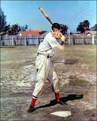 Ted Williams Photo 8X10 Boston Red Sox #28  FREE SHIPPING - Image 1 of 4