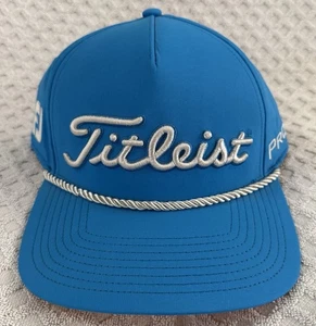 Cappello da golf Titleist Tour Rope Snapback blu olimpico marmo falò Pro V1 FootJoy - Foto 1 di 11