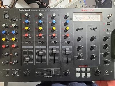 Radio Shack Optimus Stereo Sound Mixer Sound Effect Echo SSM-1750 - Image 1 of 4