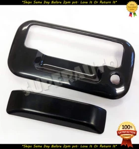 For 2004-2016 Ford F150+F250+F350+F450 Glossy Black Tailgate Cover No Cam Hole - Picture 1 of 1