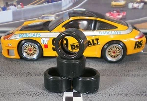 1/32 URETHANE SLOT CAR TIRES 2pr PGT-20115LMXD fit Scalextric 911 GT3 - Bild 1 von 1
