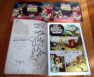 PIG GOAT BANANA CRICKET sdcc 2015 Exclusive Signed Comic DAVE COOPER JOHNNY RYAN - Picture 1 of 1