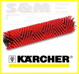 Karcher Scrubber Drier BR 40/10C BR 40/25 Red Roller Brush Genuine 4.762-003.0 - Picture 1 of 2