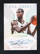 2013-14 Panini Preferred NBA Pride Platinum 1/1 Marvin Williams #437 Auto