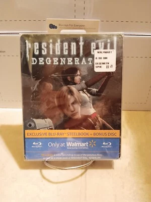 NEW Resident Evil Degeneration SteelBook Blu-ray 2008 Walmart Exclusive - Dents - Image 1 of 4