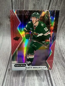 2024-25 Upper Deck Synergy MATT BOLDY Red #38 Minnesota Wild - Picture 1 of 7