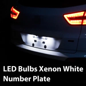 Für A3 8P S3 8PA 1996-2008 Xenon Weiß LED Kennzeichenbeleuchtung 2 Stück Birnen - Bild 1 von 8