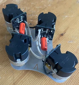 Jimmy Page Años 50 Gibson Les Paul Cableado 500k CTS Push/Pull Pots .022 Naranja Gota - Imagen 1 de 8