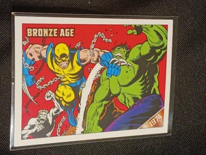 2012 Rittenhouse Marvel Bronze Age Promos Wolverines Hulk P1 Promo - Picture 1 of 2