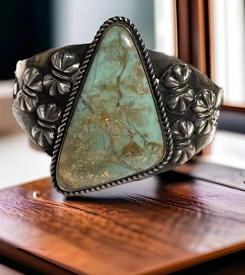 Bracciale Kirk Smith verde turchese e farfalla progettato gioielli indiani vi... - Immagine 1 di 3