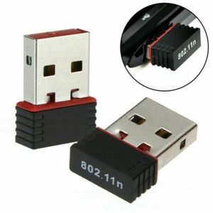 Mini WIFI WLAN Wireless Adapter Stick USB 2.0 802.11n 150Mbit 3211n. IEEE gut - Bild 1 von 12