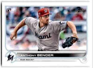 2022 Topps' Anthony Bender Baseball Cards #160