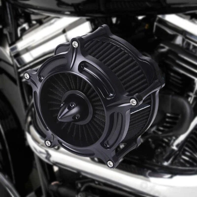 Air Cleaner Intake Filter Kit BLACK For Harley Sportster XL 1200 883 Forty Eight - Image 1 of 4