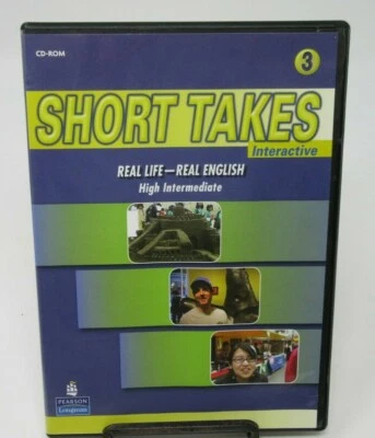SHORT TAKES: LEVEL 3 INTERACTIVE REAL LIFE - REAL ENGLISH PC CD-ROM, XP/VISTA/MC - Image 1 of 2