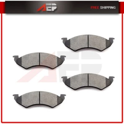 Pastilhas de freio dianteiras de cerâmica premium para 2000 2001 2002 Dodge Dakota Durango SLT - Imagem 1 de 4