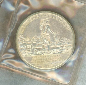 GERMANY ~ 1968 ~ RAMMELSBERG ROTARY 1000 YEARS MINING SILVER MEDAL ~ BU ~ SEALED - Picture 1 of 2