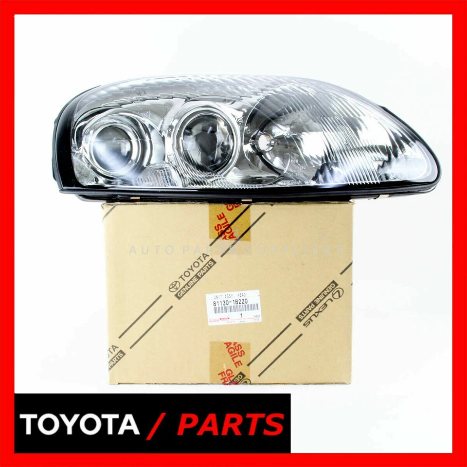 FÁBRICA TOYOTA 1994-1998 SUPRA JZA80 UNIDAD FARO CONJUNTO DERECHO 811301B220 OEM Foto 1 de 1