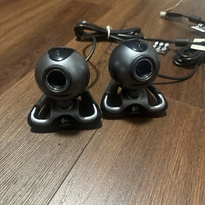 Logitech QuickCam Pro 5000 Web Cam Set Of 2 - Image 1 of 3