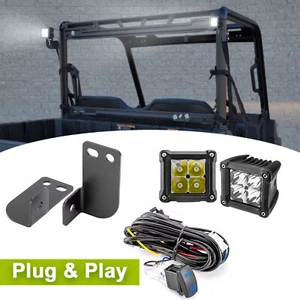 Barra colectora de pulso techo trasero 3" LED vainas monta cables para Polaris Ranger SP 570/XP 1000 - Imagen 1 de 11