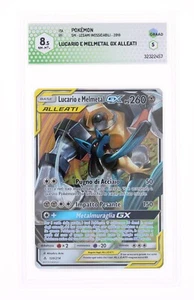Lucario Melmetal GX Alleati Legami Inossidabili GRAAD PSA 8.5 NM MINT+ ALT ART - Foto 1 di 4