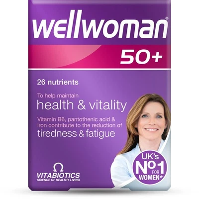 Wellwoman 50+ 30 comprimidos Foto 1 de 3