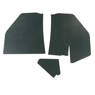 Tablero Kick Panel para 1957 Buick Century Special negro delantero izquierdo derecho 3 piezas Foto 1 de 4