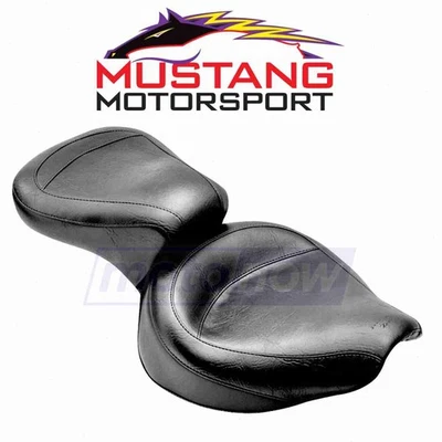 Mustang Wide One-Piece Touring Seat for 1982-1984 Harley Davidson FXRS Low ia Foto 1 de 4