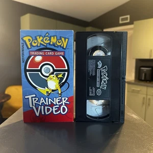 Pokemon Trading Card Game Trainer Video VHS 2000 Nintendo Vintage - Picture 1 of 2