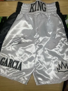 Ryan Garcia Autographed Signed Boxing Shorts/Trunks Beckett Certified COA - Picture 1 of 2