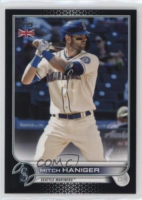 2022 Topps UK Edition Black /125 Mitch Haniger #104 - Image 1 of 2