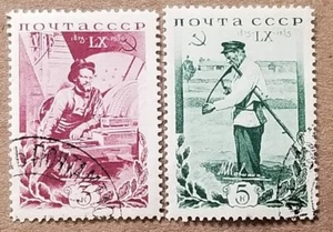Scott Russia 573 574 1935 Postage stamps - Picture 1 of 2