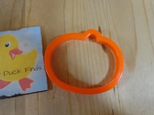 Pumpkin Cookie Cutter 3.5" Orange Plastic Jack O Lantern Halloween  - Picture 1 of 3