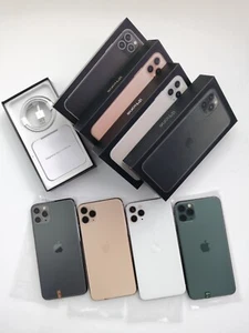 Apple iPhone 11 Pro Max débloqué 64 Go/256 Go Face ID neuf 90 % neuf scellé dans sa boîte - Photo 1 sur 14