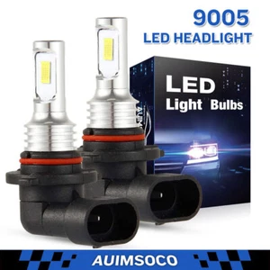 Kit de faros LED blancos 2 bombillas luz alta 9005 6 k para Dodge Charger 2015-2021 - Imagen 1 de 12