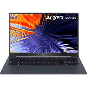 LG gram SuperSlim 15.6 OLED Laptop, i7-1360P, 32GB RAM/2TB SSD, Neptune Blue