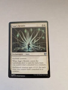 MTG Magic the Gathering Sage's Reverie (73/208) Wilds of Eldraine Commander MTG - Picture 1 of 1