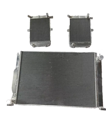 ✅Radiadores aptos para Audi A4 RS4 B7 8EC/8ED Quattro 2005-2008 4,2 L radiador delantero + auxiliar Foto 1 de 4