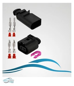 Kit de reparación de hembra + enchufe de 2 pines 1J0973722 8D0973822 para VW AUDI JPT Crimp - Imagen 1 de 1