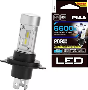 PIAA MLE11 LED Motorcycle headlights bulb H4/HS1 12V 18W/18W 1900lm/1500lm 6600K - Picture 1 of 7