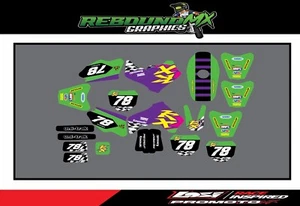 LOSI Pro Moto 1/4 Rc Mx Bike Full Graphics Kit. Stickers  Decals - Picture 1 of 4